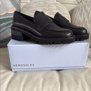 Aerosoles Women's Black Loafers